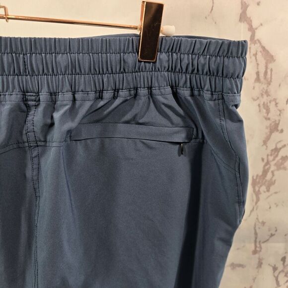 Backcountry Pants Mens Medium Blue Crop Climbing Pull On Stretch Drawstring - Picture 9 of 10